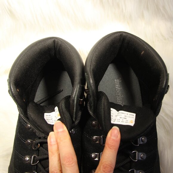 Timberland Black Hiking Boots Model 9811R Outdoor Shoes Men's Size 9.5 - Picture 10 of 16